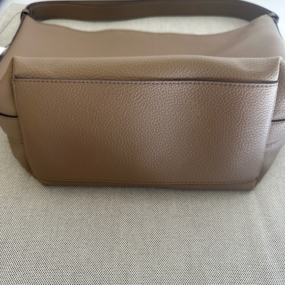 NWT Women’s DKNY Taupe Leather Shoulder Bag - Picture 7 of 9